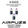 AIRFUZE SMART 30000 Disposable Vape Device | 30000 Puffs - 3PK