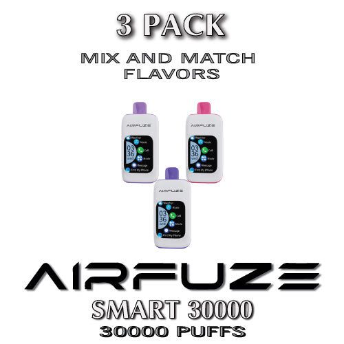 AIRFUZE SMART 30000 Disposable Vape Device | 30000 Puffs - 3PK