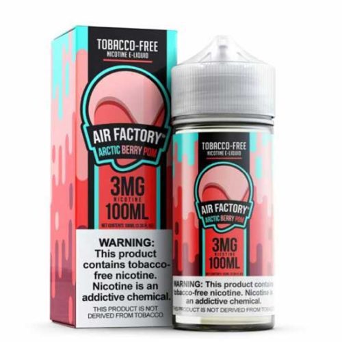 Air Factory Arctic Berry Pom 100ml Tobacco Free Nicotine E-Liquid | thesmokeplug.com