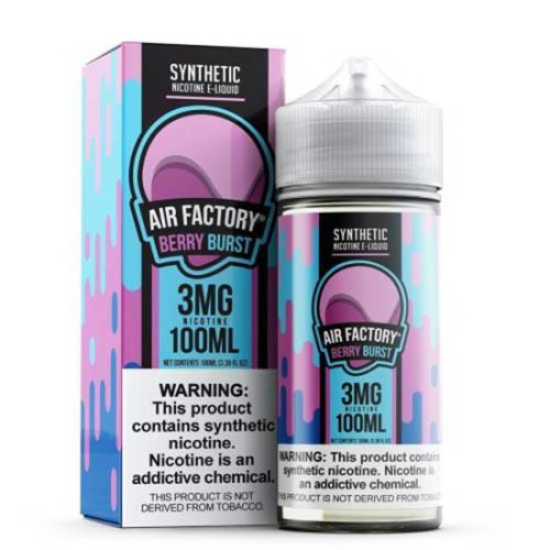 Air Factory Berry Burst 100ml Tobacco Free Nicotine E-Liquid | thesmokeplug.com