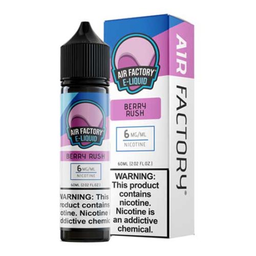 Air Factory Berry Rush 60ml Freebase Nicotine E-Liquid | thesmokeplug.com