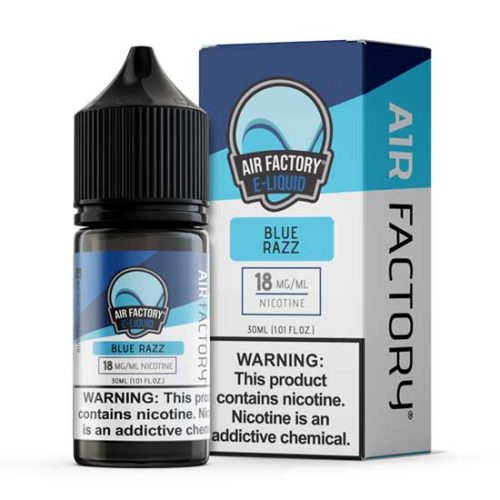 Air Factory Blue Razz 30ml | Salt Nicotine E-Liquid | thesmokeplug.com