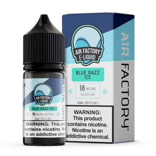 Air Factory Blue Razz Ice 30ml | Salt Nicotine E-Liquid | thesmokeplug.com