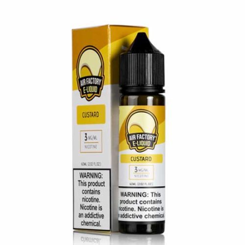 Air Factory Custard 60ml | Freebase E-Liquid | thesmokeplug.com