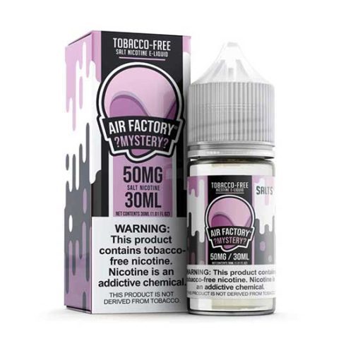 Air Factory Mystery Salts 30ml | Tobacco Free E-Liquid | thesmokeplug.com