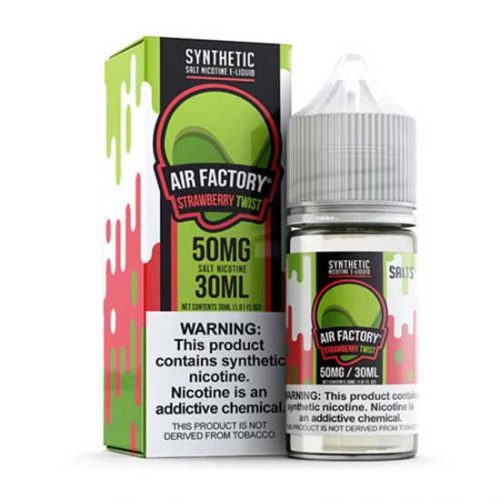 Air Factory Strawberry Twist Salts 30ml | Salt Nicotine E-Liquid | thesmokeplug.com