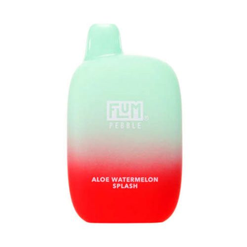 Aloe Watermelon Splash Flavored Flum Pebble Disposable Vape Device - 6000 Puffs | thesmokeplug.com - 1PC