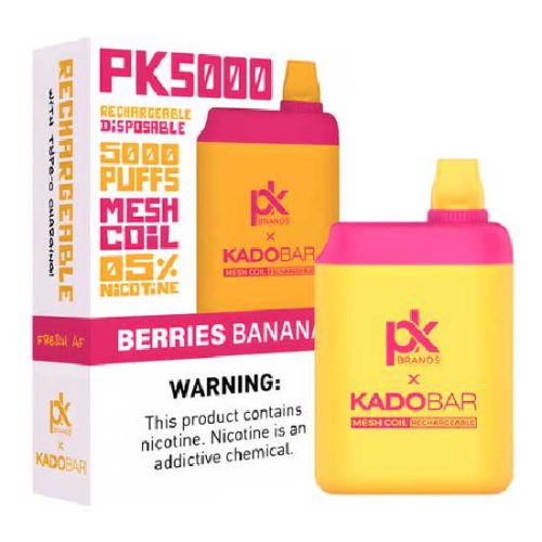 Berries Banana Flavored Pod King x Kado Bar PK5000 Disposable Vape Device - 5000 Puffs | thesmokeplug.com - 1PC