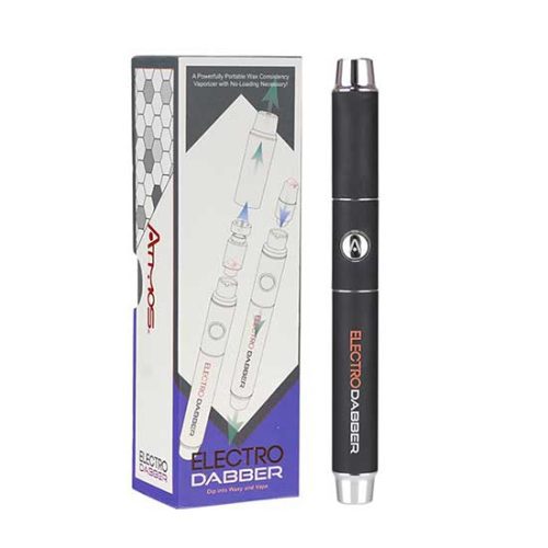 Black Electro Dabber Waxy Vaporizer Kit   Atmosrx - The Smoke Plug