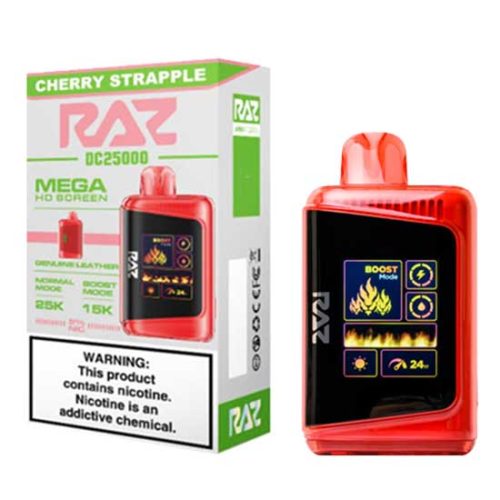 Tobacco Flavored Raz DC25000 Disposable Vape Device - 25K Puffs - 10PK | The Smoke Plug