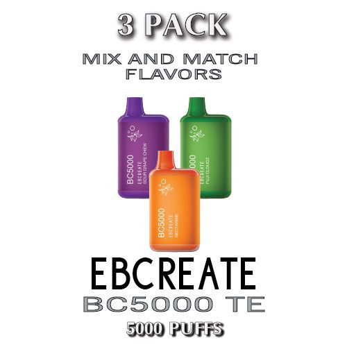 EB Create BC5000 Thermal Edition Disposable Vape Device – 3PK | thesmokeplug.com