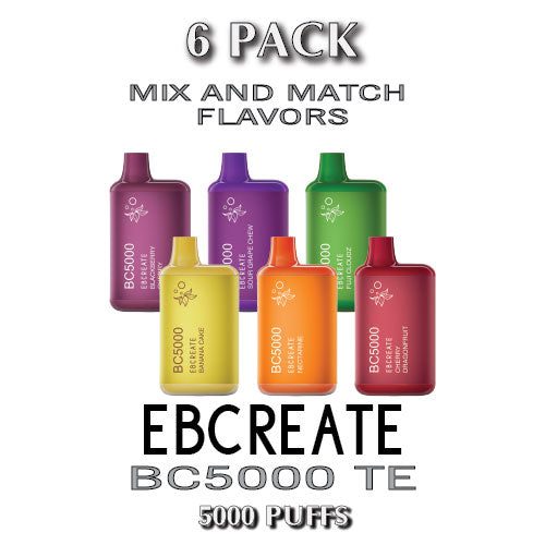 EB Create BC5000 Thermal Edition Disposable Vape Device - 6PK | thesmokeplug.com