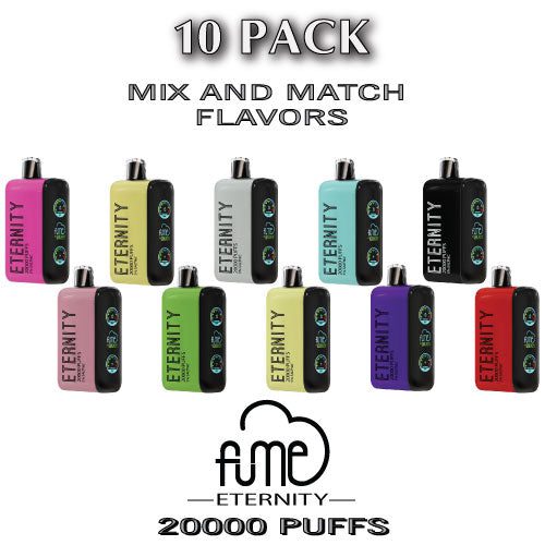 Fume ETERNITY Disposable Vape Device | 20000 Puffs – 10PK