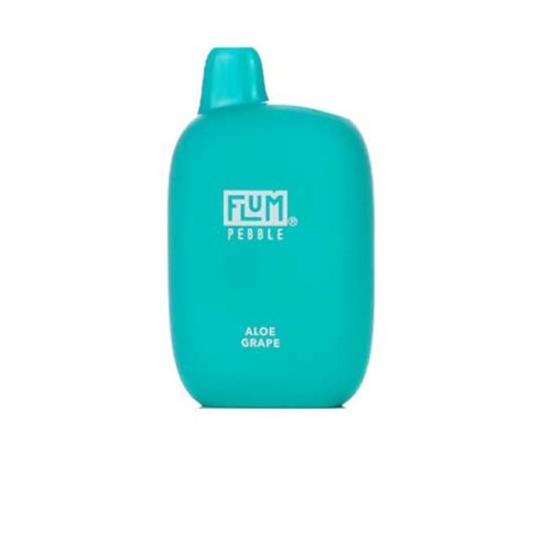 Aloe Grape Flavored Flum Pebble 6000 Disposable Vape Device giving 6000 Puffs | thesmokeplug.com - 1PC