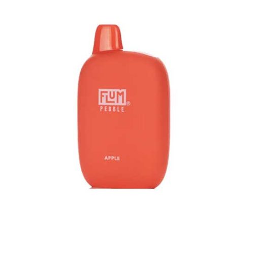 Apple Flavored Flum Pebble 6000 Disposable Vape Device giving 6000 Puffs | thesmokeplug.com - 1PC