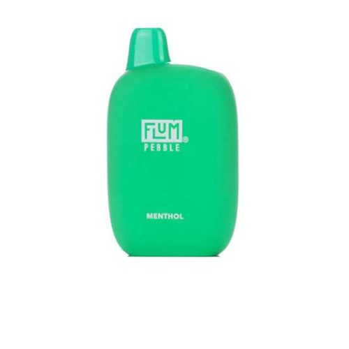 Menthol Flavored Flum Pebble 6000 Disposable Vape Device giving 6000 Puffs | thesmokeplug.com - 1PC