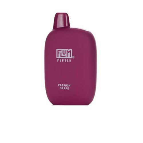 Passion Grape Flavored Flum Pebble 6000 Disposable Vape Device giving 6000 Puffs | thesmokeplug.com - 1PC