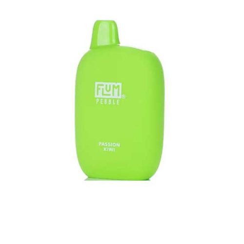 Passion Kiwi Flavored Flum Pebble 6000 Disposable Vape Device giving 6000 Puffs | thesmokeplug.com - 1PC