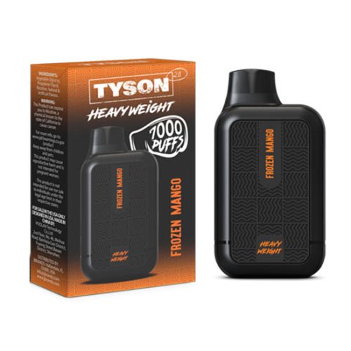 Frozen Mango Flavored Tyson 2.0 Disposable Vape Device - 7000 Puffs | thesmokeplug.com - 1PC