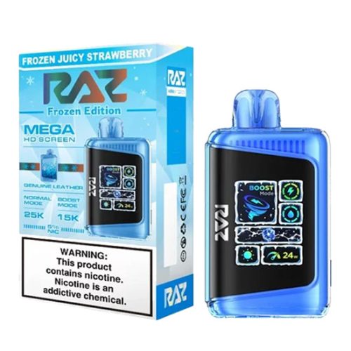 Clear Flavored Raz DC25000 Disposable Vape Device - 25K Puffs - 10PK | The Smoke Plug