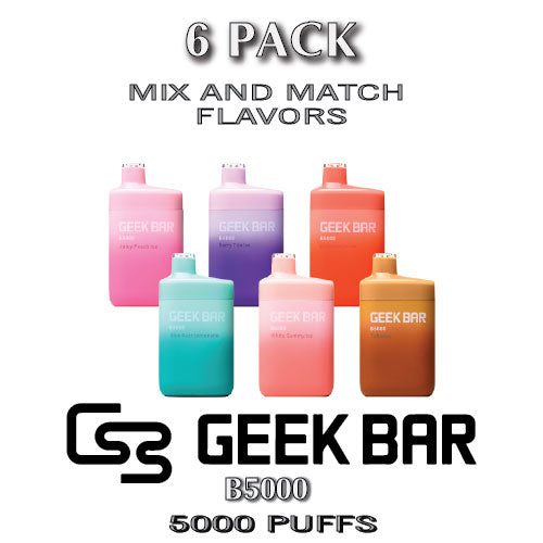 Geek Bar B5000 Disposable Vape Device | 5000 Puffs - 6PK