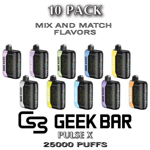 Geek Bar Pulse X Disposable Vape Device | 25K Puffs - 10PK