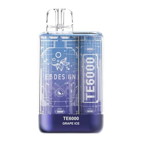 Grape Ice Flavored EB Create TE6000 Disposable Vape Device 6000 puffs