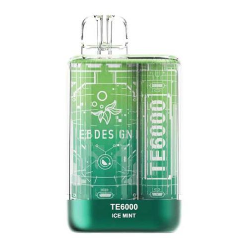 Ice Mint Flavored EB Create TE6000 Disposable Vape Device 6000 puffs