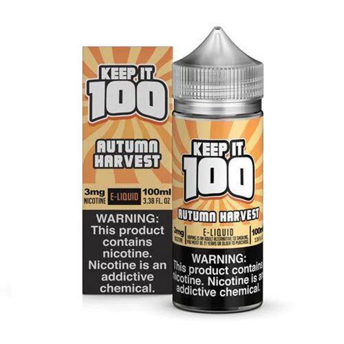 Keep it 100 Autumn Harvest 100ml E-Liquid | thesmokeplug.com