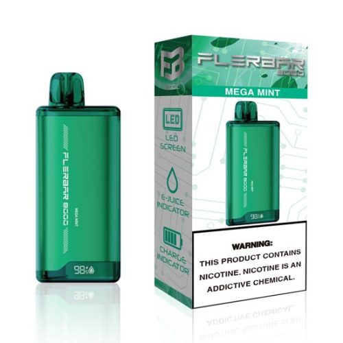 Mega Mint FlerBar Disposable Vape Device