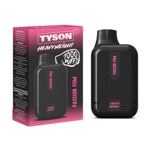 Passion Pom Flavored Tyson 2.0 Disposable Vape Device - 7000 Puffs | thesmokeplug.com - 1PC