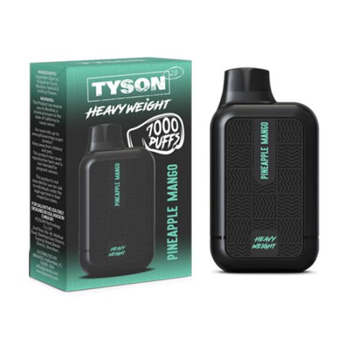 Pineapple Mango Flavored Tyson 2.0 Disposable Vape Device - 7000 Puffs | thesmokeplug.com - 1PC