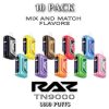 Raz TN9000 Disposable Vape Device | 9000 Puffs - 10PK