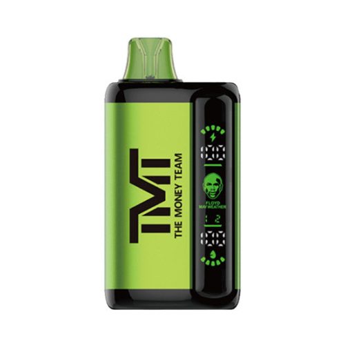 Sour Apple Ice Flavored TMT Disposable Vape Device - 15000 Puffs | thesmokeplug.com - 1PC