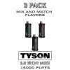 Tyson 2.0 Iron Mike Disposable Vape Device | 15000 Puffs – 3PK