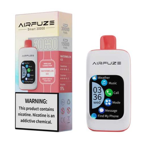 Watermelon Ice AIRFUZE Smart 30000 Disposable Vape Device