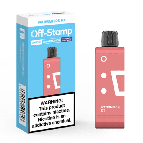 Watermelon Ice Off Stamp SW9000 Disposable Vape Device