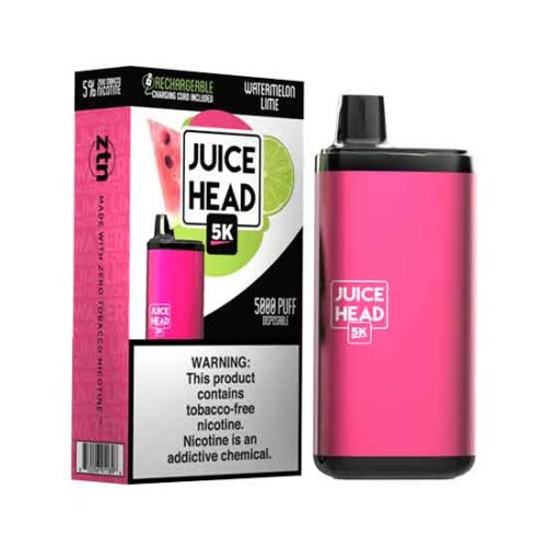 Watermelon Lime Flavored Juice Head 5K Disposable Vape Device 5000 puffs