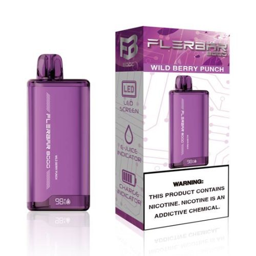 Wild Berry Punch FlerBar Disposable Vape Device