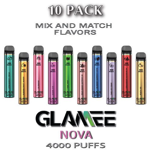 Glamee Nova Disposable Vape Pod | 4000 PUFFS – 10PK