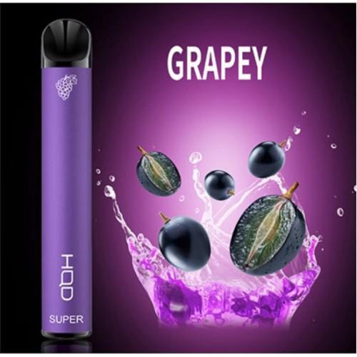 Hqd Super Grapey Ice Disposable Vape Pod 1Pc - The Smoke Plug