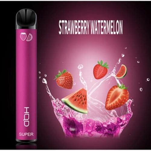 Hqd Super Strawberry Watermelon Disposable Vape Pod 1Pc - The Smoke Plug