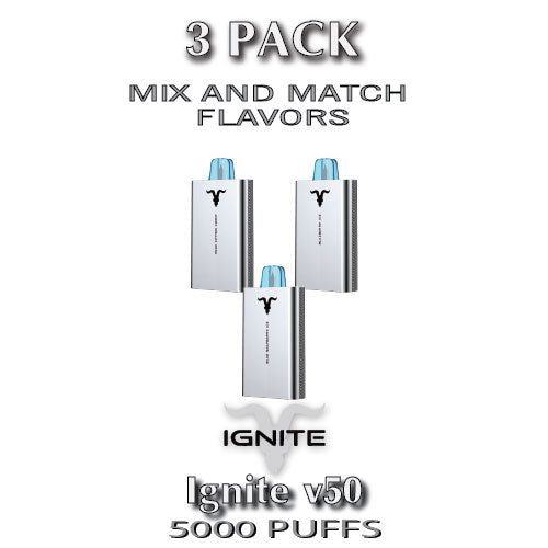 Ignite v50 Disposable Vape Device | 5000 PUFFS - 3PK