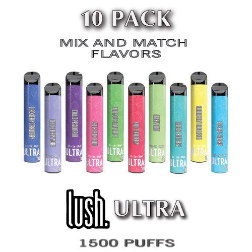 Lush Ultra Disposable Vape Pod – 10PK