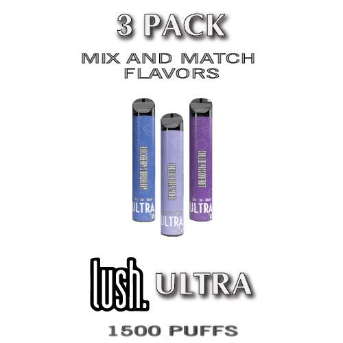 Lush Ultra Disposable Vape Pod – 3PK