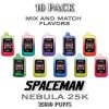 Spaceman Nebula 25K Plus Disposable Vape Device | 25000 Puffs - 10PK